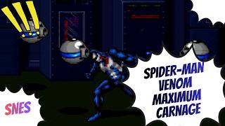 Spider-Man & Venom: Maximum Carnage SNES | Reaching the Fantastic Four Lab @JustAGuyProduction