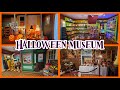 We made a popup halloween museum  vintage collection exhibit at the winchester mystery house