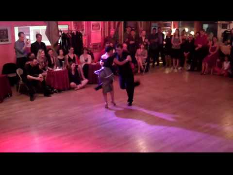 Gabriele Misse Y Carla Espinoza at Romeria Milonga 04 22 2017 3rd Dance Tango