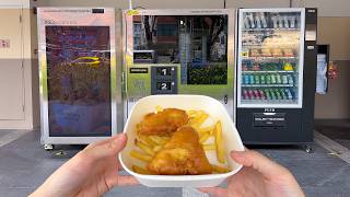 Details Fast Food Vending Machine Update