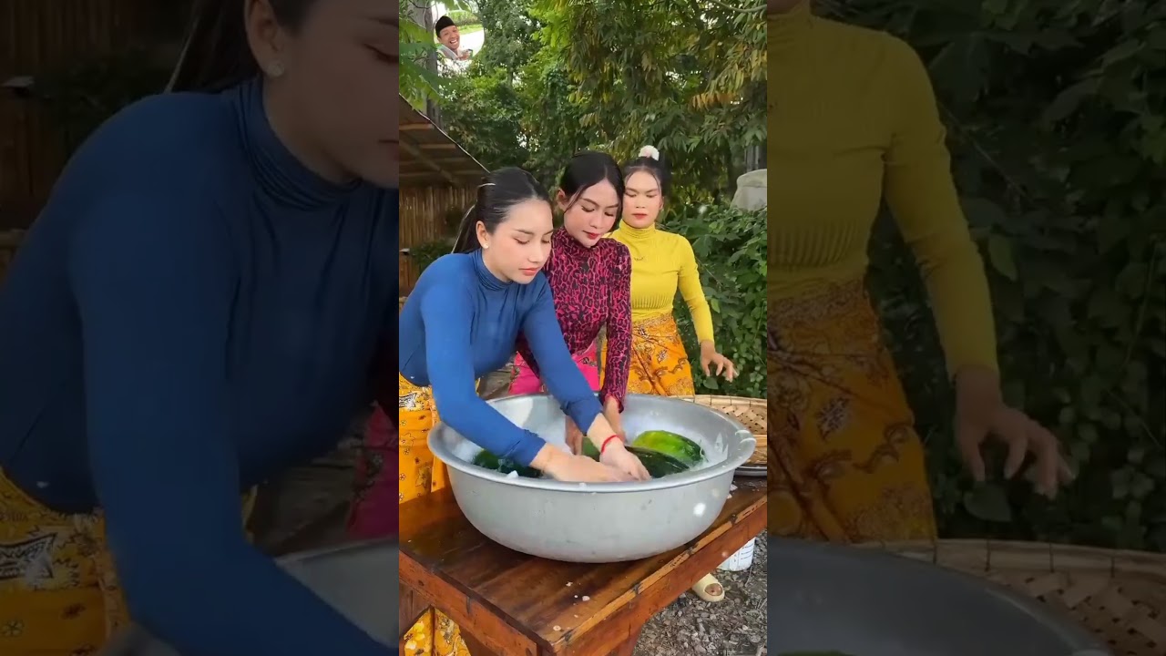 menggoreng semnangka #baksoo #wabinu