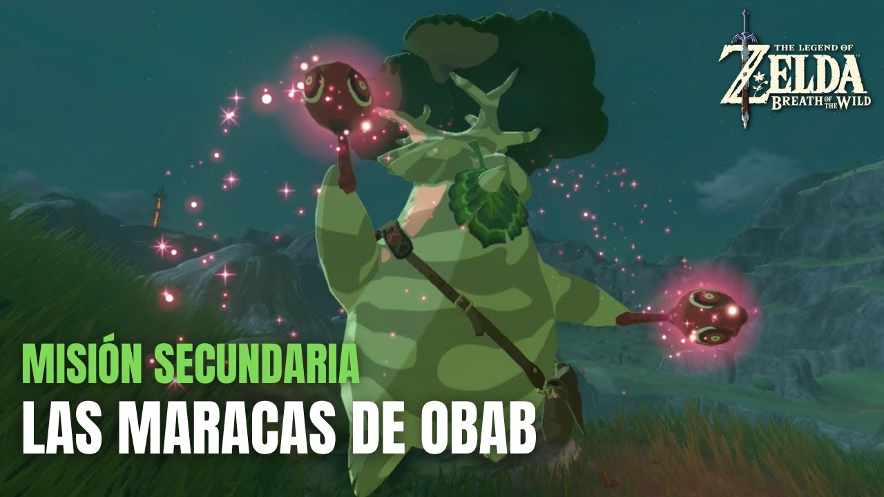 LAS MARACAS DE OBAB (MISIÓN SECUNDARIA) Zelda Breath of the Wild
