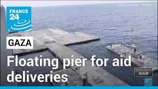 Gaza Floating Pier Project For Aid Deliveries Is Complete, Says Us Military • France 24 English