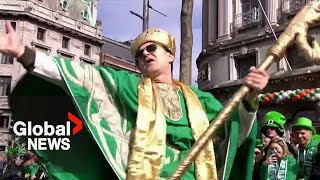 St. Patrick’s Day: Dublin awash in green as thousands line streets for annual parade