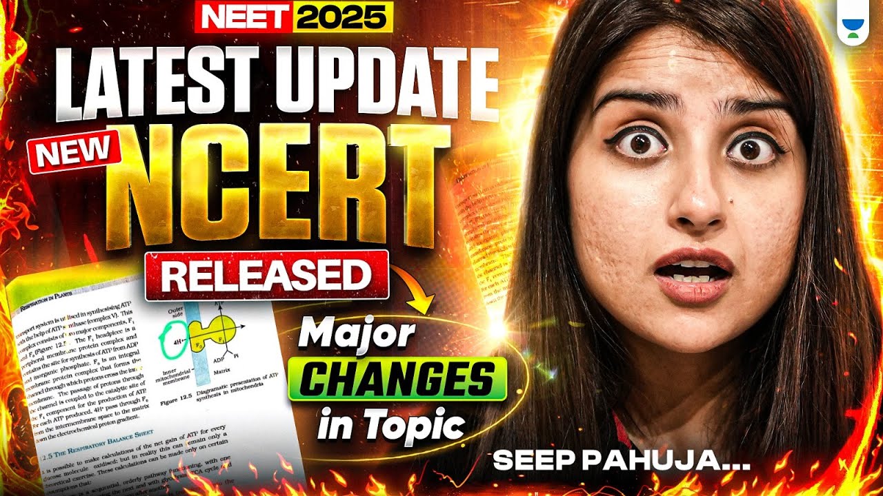 NEET 2025: NEW NCERT Released 😱 | Major Syllabus Changes Revealed by ...