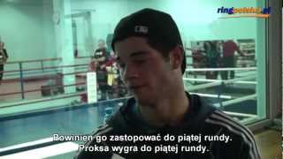 Ryan Aston O Sparingach Z Grzegorzem Proksą