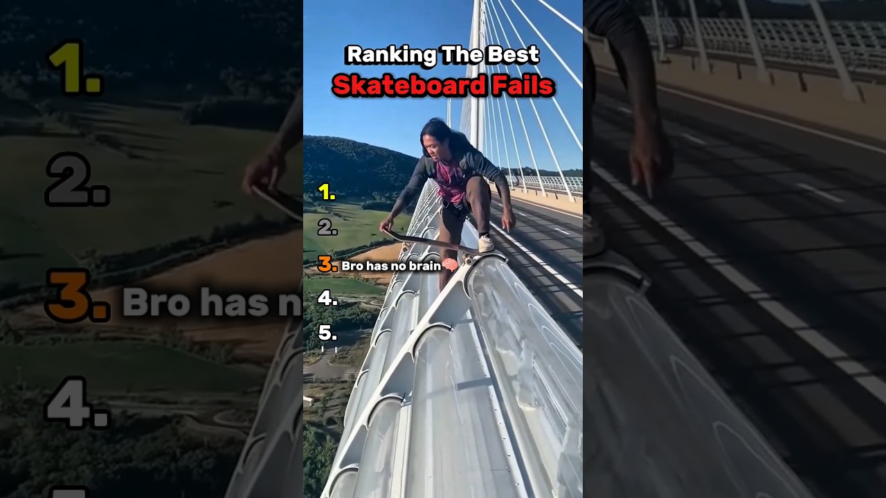RANKING The Best Skateboard Fails!🛹