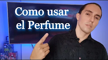 ¿Se puede aplicar perfume en la ropa?