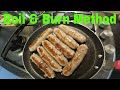 Boil and Burn Sausages Safest Way To Cook Them