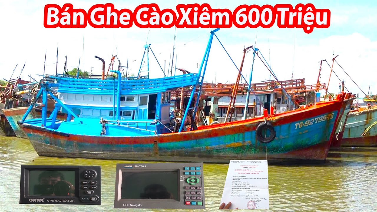 Bán Ghe Cào Xiêm 600 Triệu Thân Cây Sao || Giao Hết Tất Cả || Có Thương Lượng