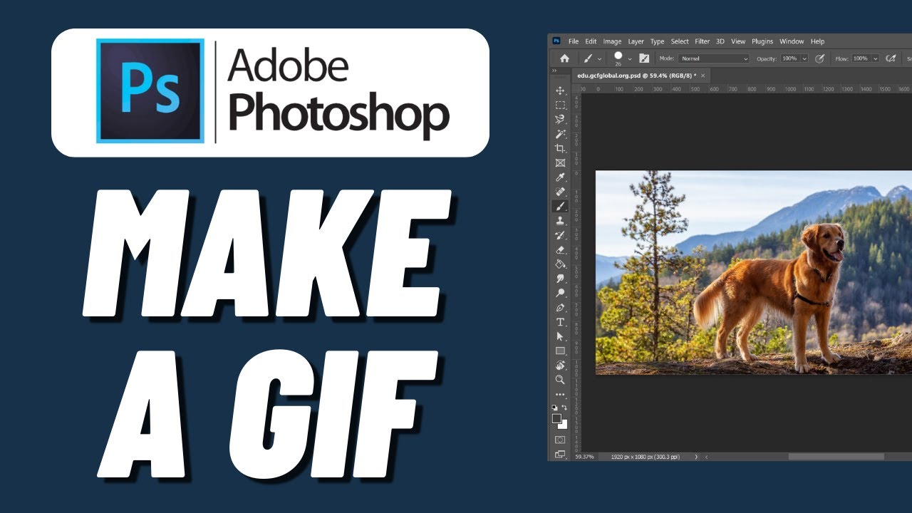 How to make a gif in photoshop 2023