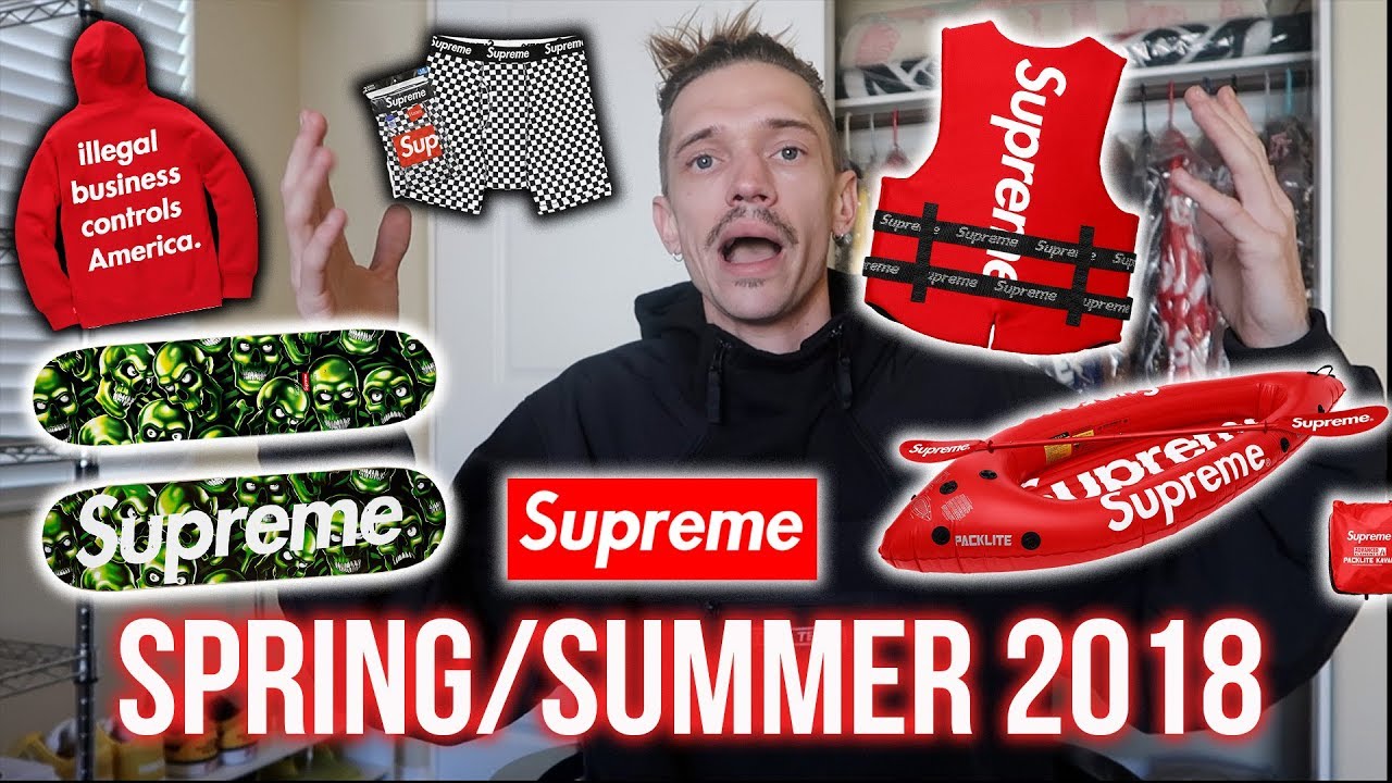 SUPREME SS18 PREVIEW/LOOKBOOK THOUGHTS