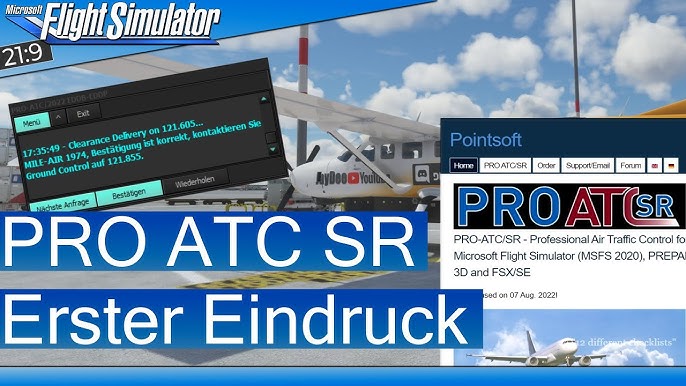 Creating a flight plan and importing it into ProATC/SR - YouTube