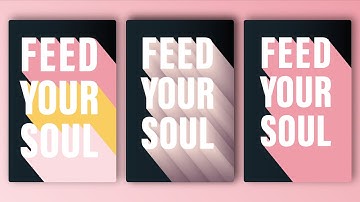 Long Shadow Tutorial in Illustrator / Quick and Easy