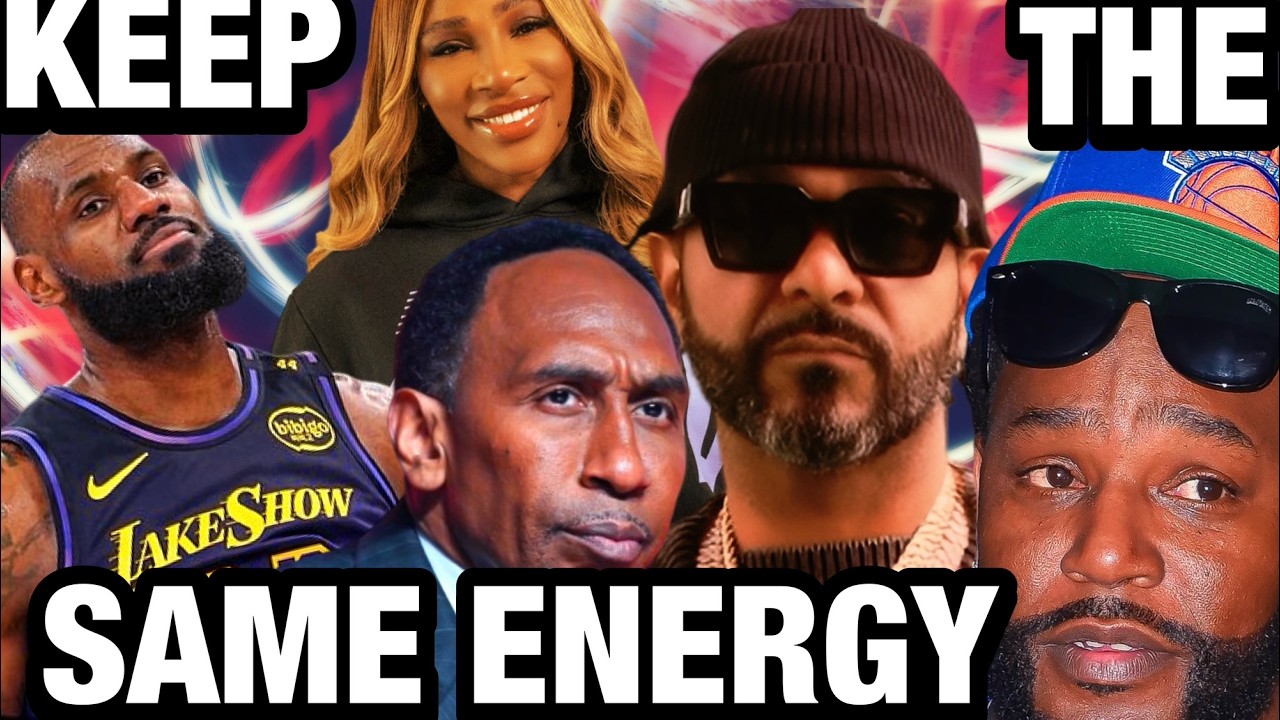 LeBron Stephen A Courtside Drama, Serena’s Toronto Team, Track Star Hit With A Baton, Trump’s Insult