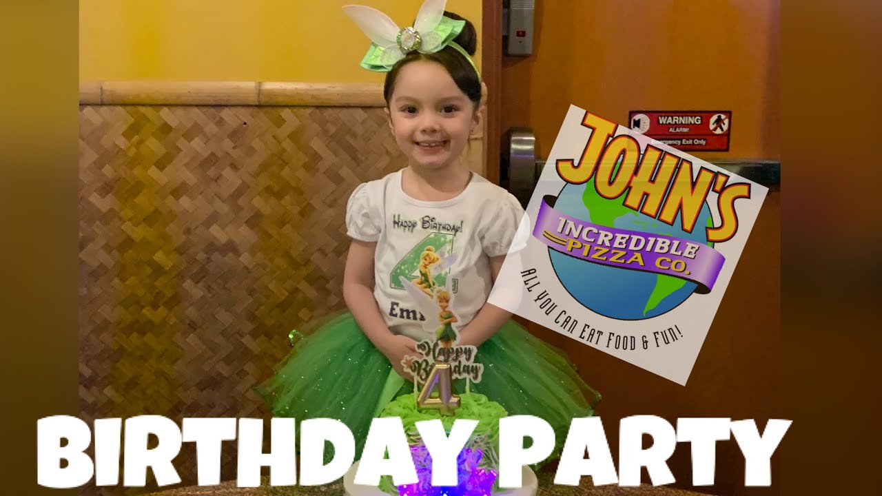 Johns Incredible Pizza Birthday Party ! - YouTube