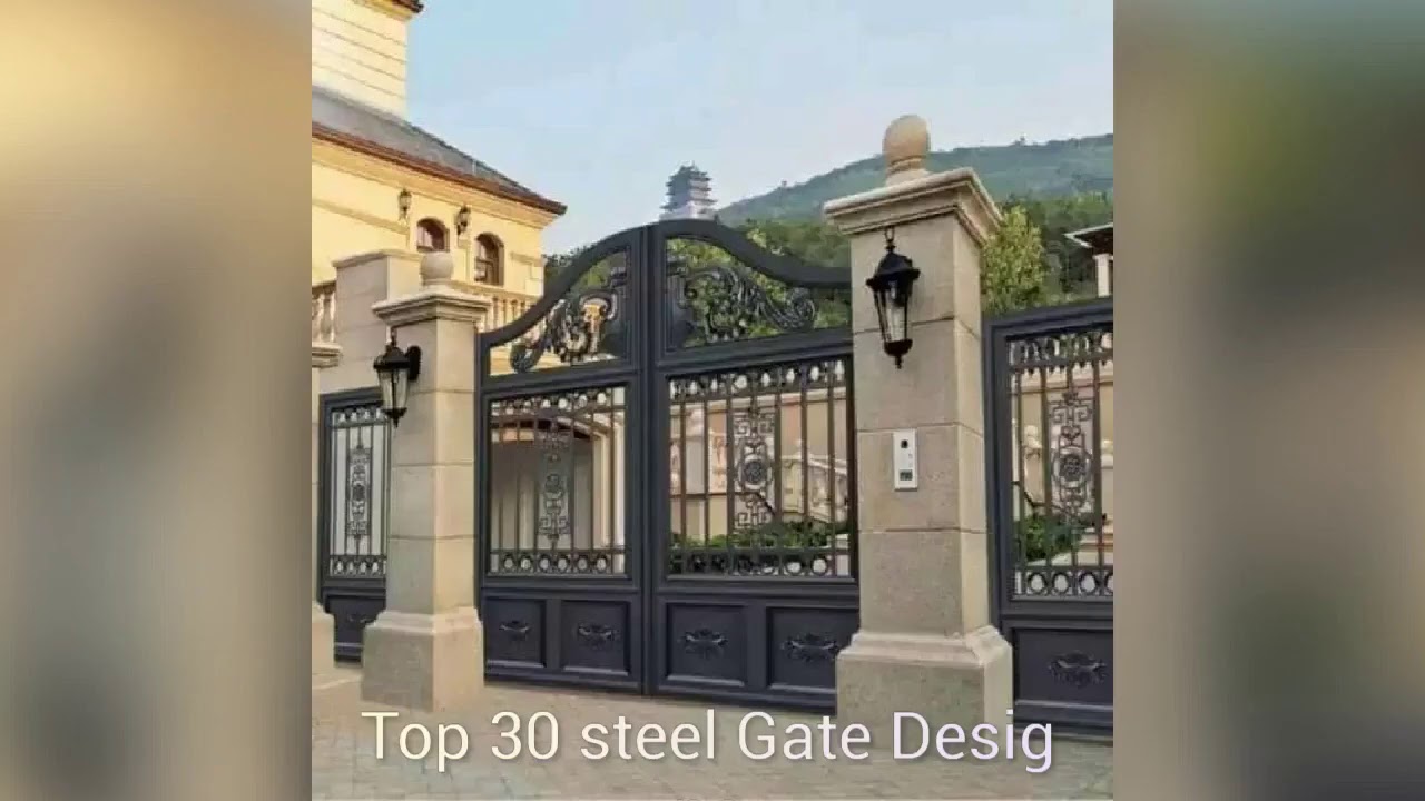 Top 30 steel gate designs