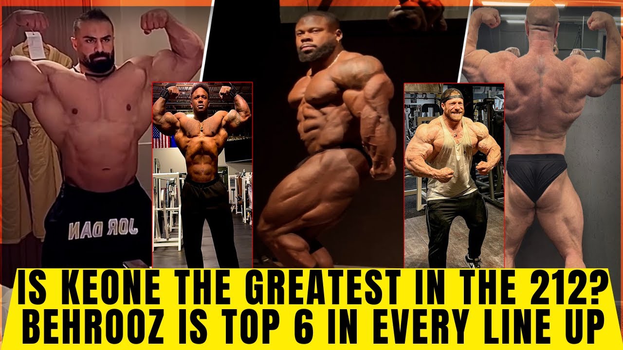 Is Keone the greatest ever ? Behooz looks huge + James at 300 lbs ...