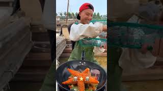 Patrick Getting Cooked On The Serio #spongebob #starfish #memes #fyp #fypシ゚ #shorts #seafood #food