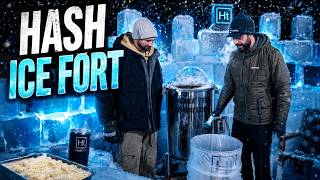 I Built an Ice Fort to Make Hash