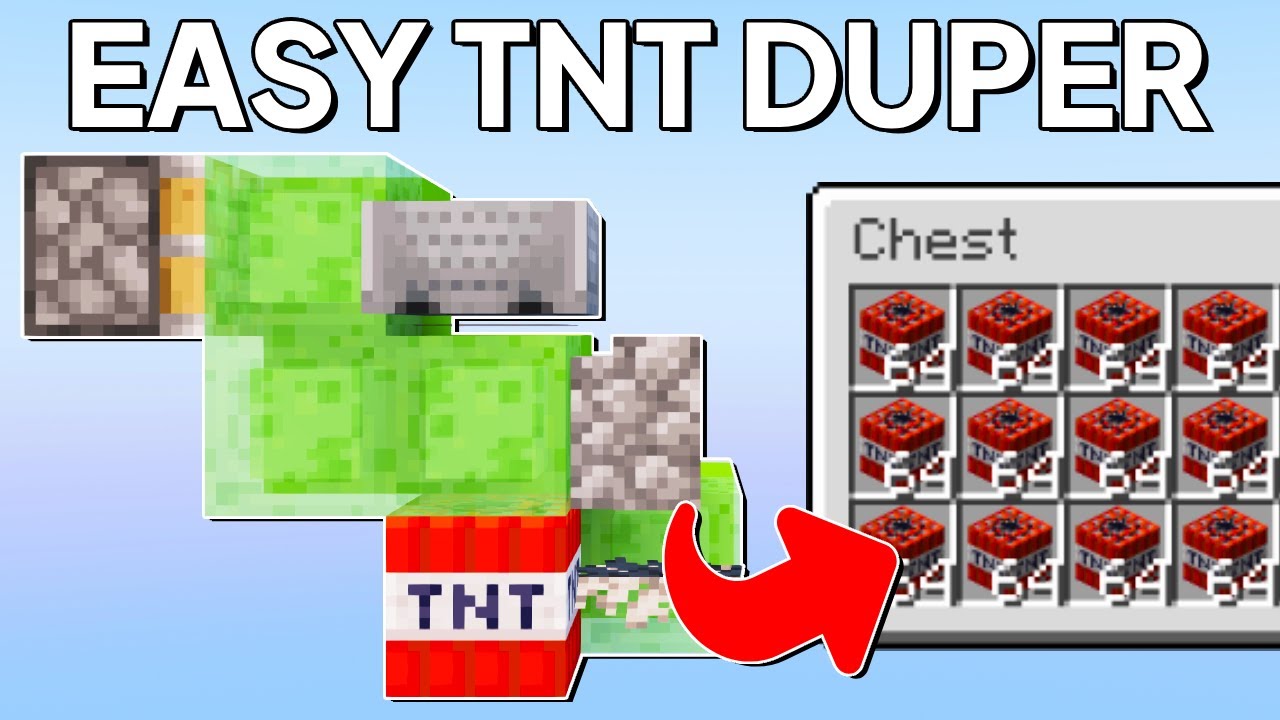 Minecraft TNT Duper 1.21.8 - YouTube