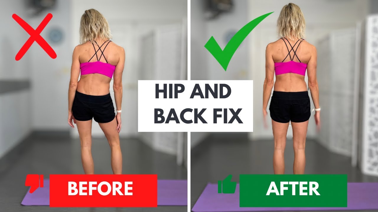 5 Best Exercises To Realign Your Back And Hips - YouTube