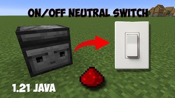 Minecraft 1.21: Easy Observer Switch Tutorial (On/Off/Neutral)
