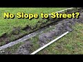 Best Way to Solve No Slope to the Street