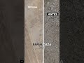 El antes y el después de la destrucción en Rafah, Gaza