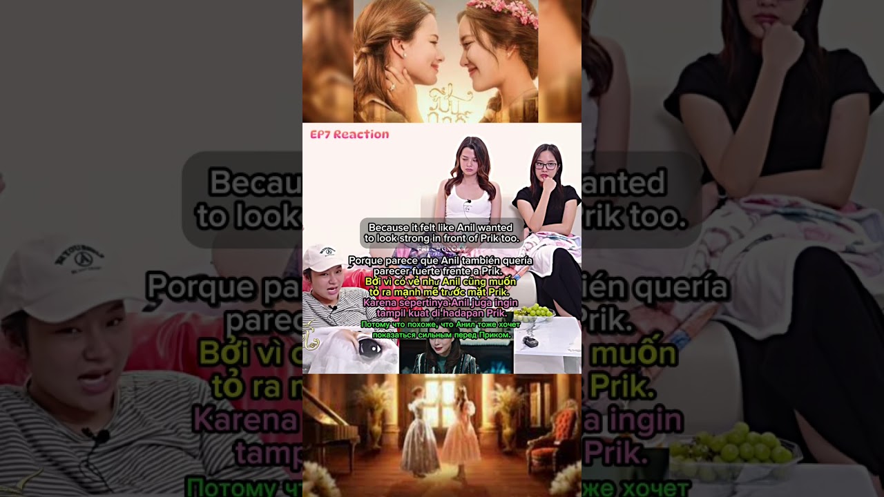 Kudos to P’Nam, she did act very well in this series 👏 Reaction EP7 