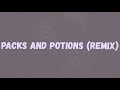 Hazey - Packs And Potions (Remix) (Lyrics) ft. M1llionz, Digga D & Unknown T