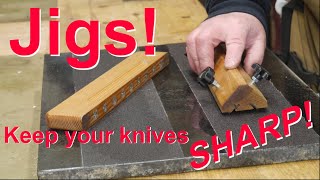 Two Jointer knife honing Jigs!