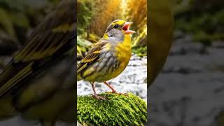Agate Opal Canary near 💧 #birds #canary #kenari #birdsounds #animals