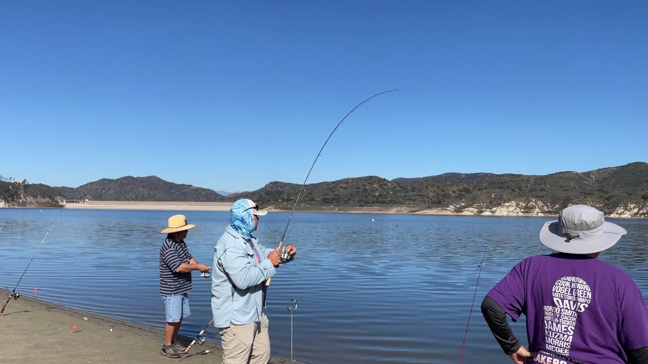 Fun Day Fishing at Irvine Lake