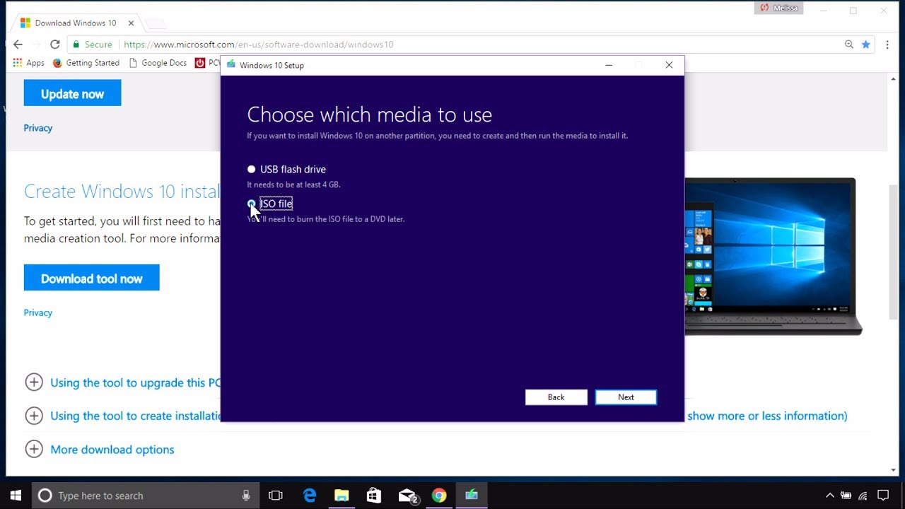 How to download a Windows 11 ISO file