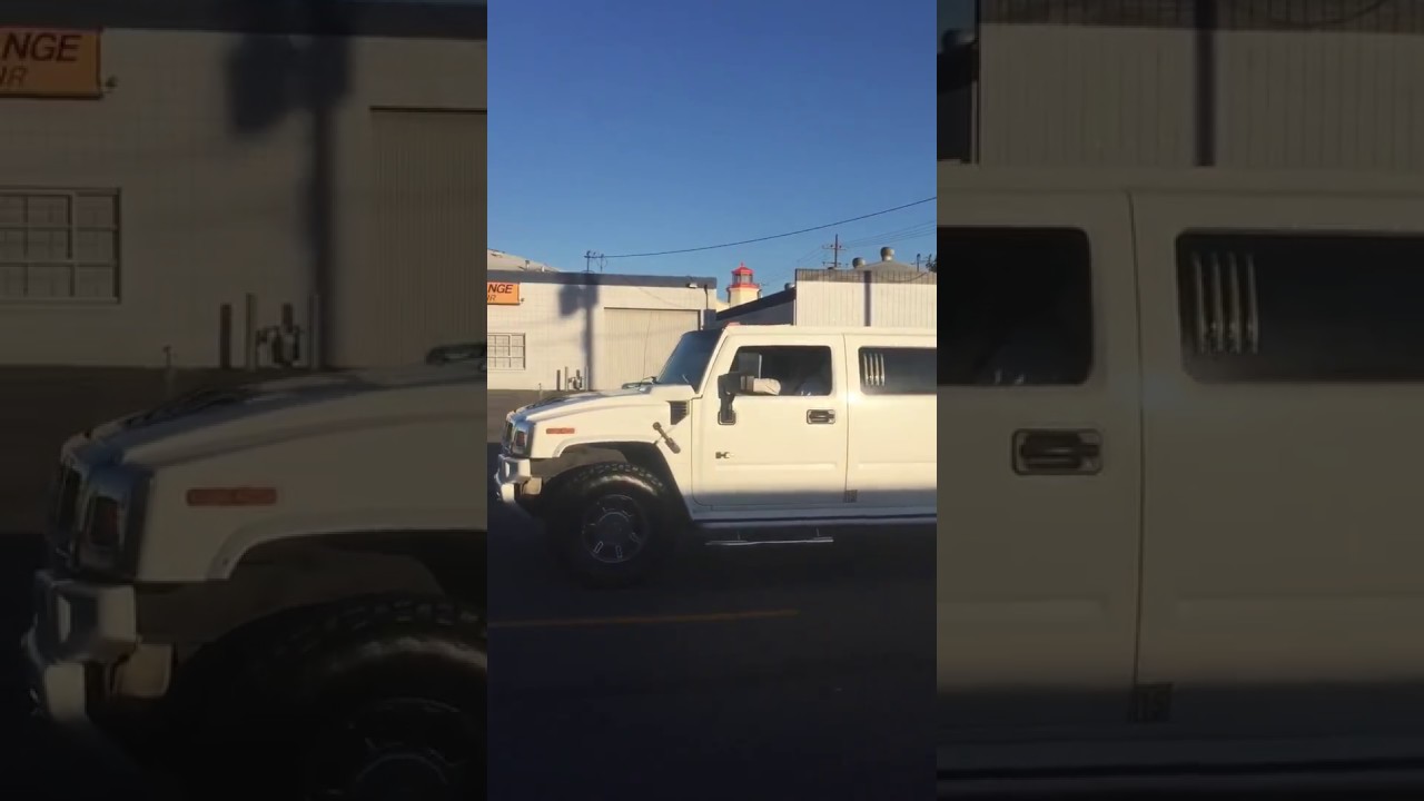 White Rose Limousine White Stretch Hummer Rental