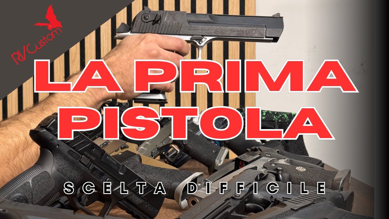 Comprare la prima pistola. Armaiolo professionista spiega come sceglierla. #firstgun