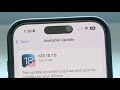 iOS 18.7.8 Has Problems