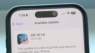 iOS 18.7.8 Has Problems