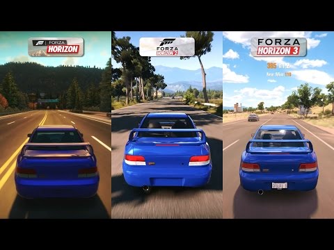 forza-horizon-1-vs-2-vs-3---subaru-impreza-22b-sound-comparison