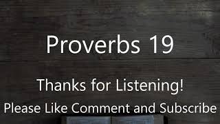 Proverbs 19 - The Passion Translation audio Bible - TPT