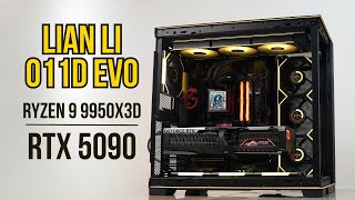 Lian Li O11D EVO RGB Ultimate High-End RTX 5090 4k Gaming Build | Ryzen 9 9950X3D