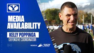 Kelly Poppinga | BYU Football | Media Availability | UCF | October 20, 2026