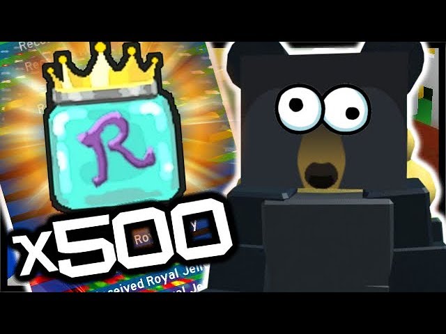 Using 500 Royal Jelly Gifted Bee Hunt Roblox Bee Swarm Simulator Youtube - 5x gifted bee royal jelly session roblox bee swarm simulator