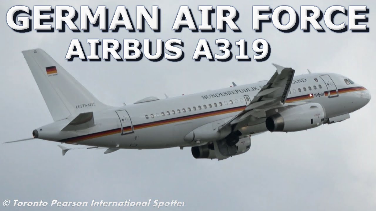 German Air Force Airbus A319-113X (CJ) | 15+01 | Arrival