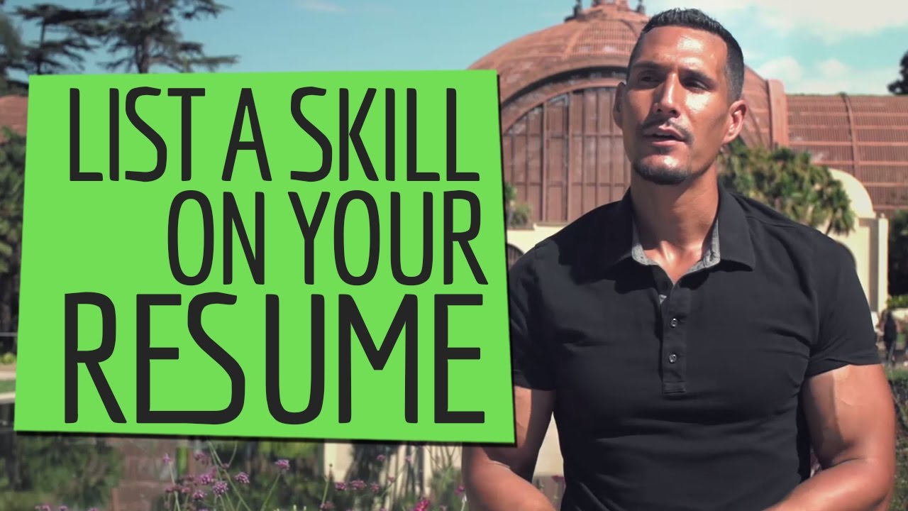 workday When Should I List A Skill On My Resume?