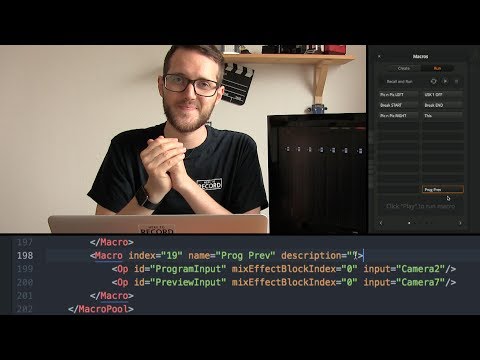 Blackmagic Forum View Topic Questions About Macros In Atem Switchers - how to set macros for black magic 2 roblox