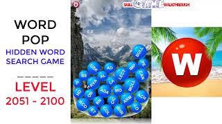 Word Pop - Hidden Word Search Game Level 2051 - 2100 Walkthrough | SkillGameWalkthrough screenshot 3