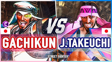 SF6 🔥 Gachikun (Rashid) vs John Takeuchi (Rashid) 🔥 Street Fighter 6