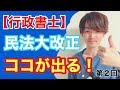 【時効・連帯債務】「1：57〜」講義始まります。行政書士試験　改正民法ポイント講義②